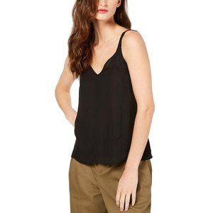 Rachel Rachel Roy Womens Daphne Sheer Sleeveless Cami Black Medium